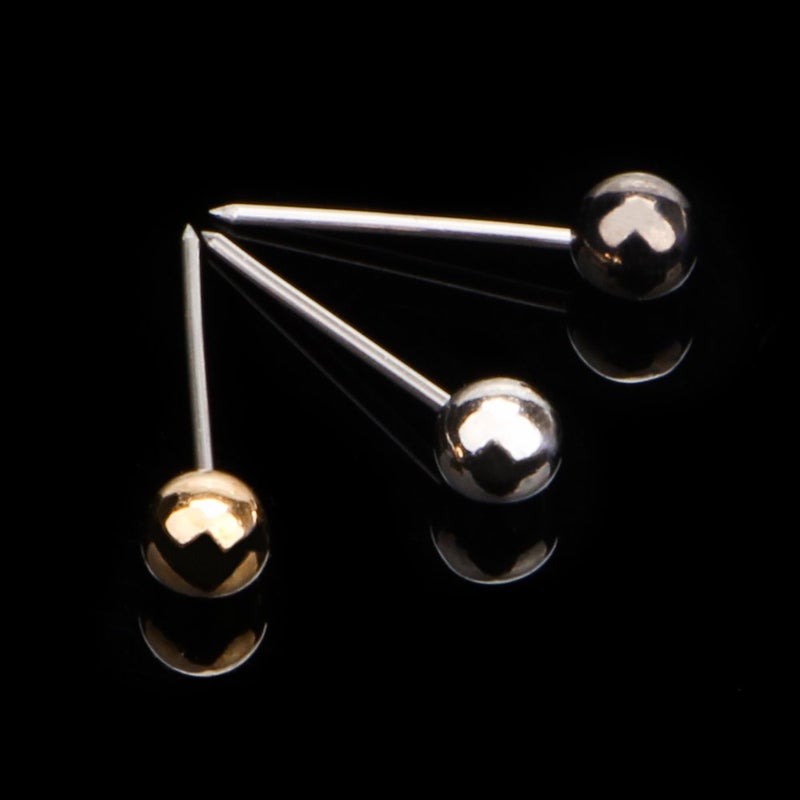 Yalis Push Pins Map Tacks 1/8-Inch Retro Metallic Color Beads Head Marking Pins, 3 Colors, 300-count - Image 2